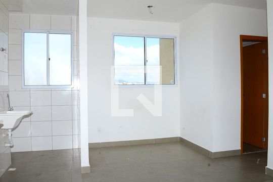 Sala/Cozinha de apartamento para alugar com 2 quartos, 44m² em São Gabriel, Belo Horizonte