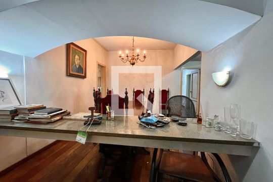Sala  de apartamento para alugar com 3 quartos, 138m² em Leme, Rio de Janeiro