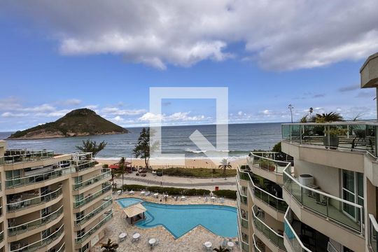 Varanda de apartamento à venda com 1 quarto, 50m² em Recreio dos Bandeirantes, Rio de Janeiro