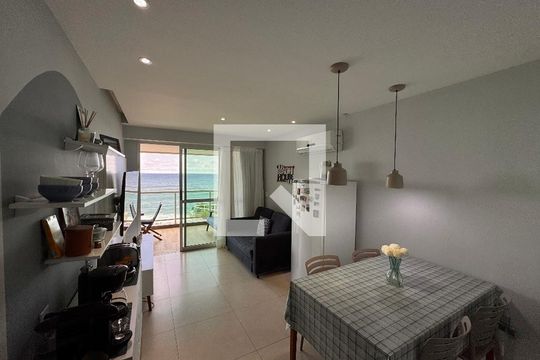 Sala de apartamento à venda com 1 quarto, 50m² em Recreio dos Bandeirantes, Rio de Janeiro