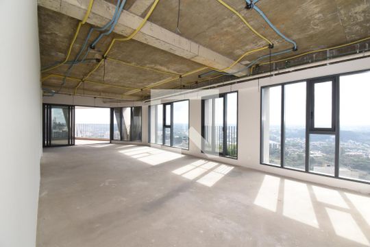 Sala de apartamento à venda com 4 quartos, 406m² em Mossunguê, Curitiba