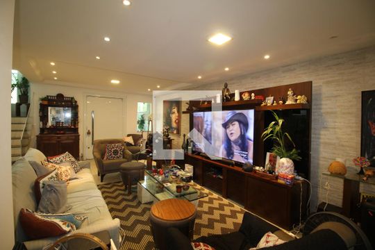 Sala de casa à venda com 4 quartos, 360m² em Anil, Rio de Janeiro