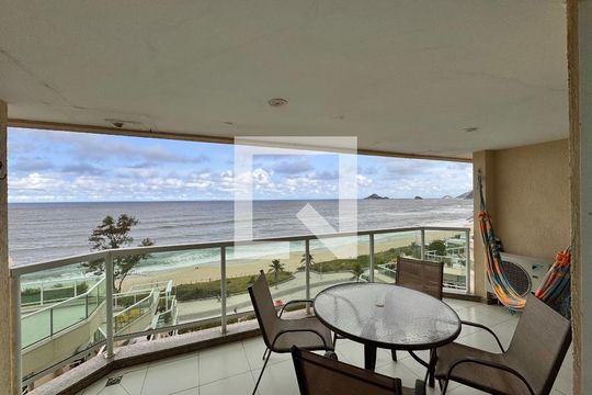 Varanda de apartamento à venda com 1 quarto, 50m² em Recreio dos Bandeirantes, Rio de Janeiro