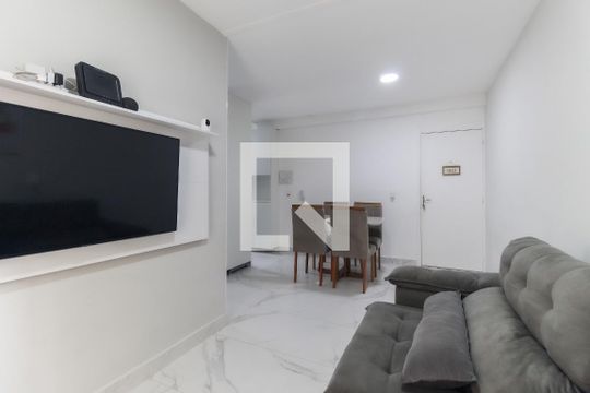 Sala de apartamento à venda com 2 quartos, 51m² em Jardim Santo Antonio, São Paulo
