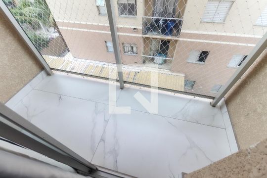 Varanda da Sala de apartamento à venda com 2 quartos, 51m² em Jardim Santo Antonio, São Paulo