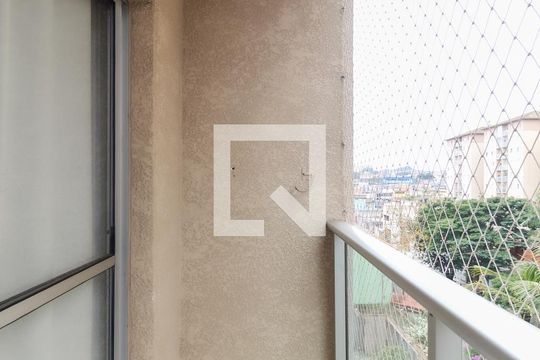 Varanda da Sala de apartamento à venda com 2 quartos, 51m² em Jardim Santo Antonio, São Paulo