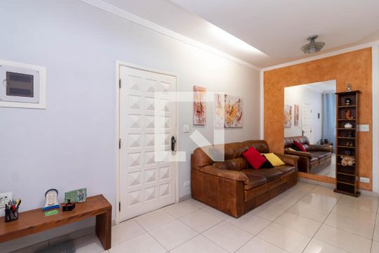Sala de Estar de casa para alugar com 3 quartos, 158m² em Vila Isolina Mazzei, São Paulo