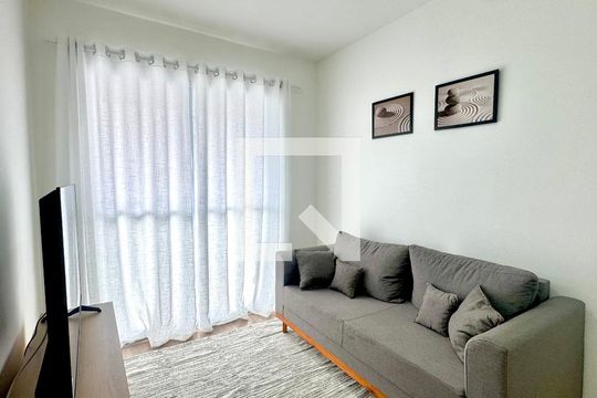 Sala de apartamento para alugar com 2 quartos, 47m² em Vila das Bandeiras, Guarulhos