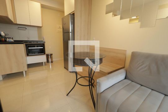 Sala de apartamento para alugar com 1 quarto, 30m² em Vila Mariana, São Paulo