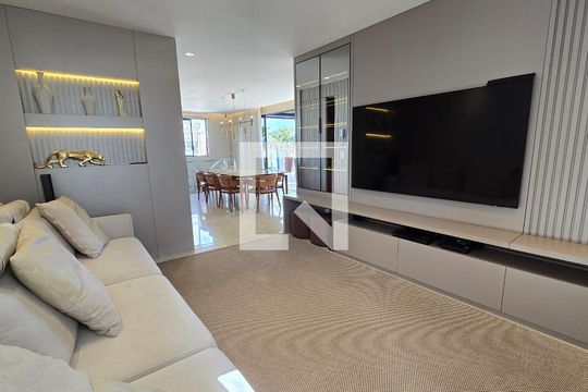 Sala de apartamento à venda com 4 quartos, 284m² em Liberdade, Belo Horizonte