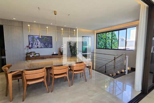 Sala de jantar de apartamento à venda com 4 quartos, 284m² em Liberdade, Belo Horizonte