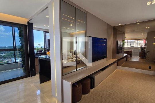Sala de apartamento à venda com 4 quartos, 284m² em Liberdade, Belo Horizonte