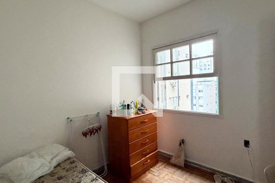 Quarto de apartamento para alugar com 1 quarto, 50m² em Embaré, Santos