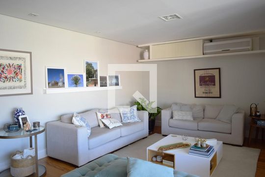 Sala de estar de apartamento para alugar com 3 quartos, 181m² em Pinheiros, São Paulo