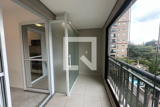 Varanda da Sala de apartamento para alugar com 2 quartos, 62m² em Green Valley, Barueri