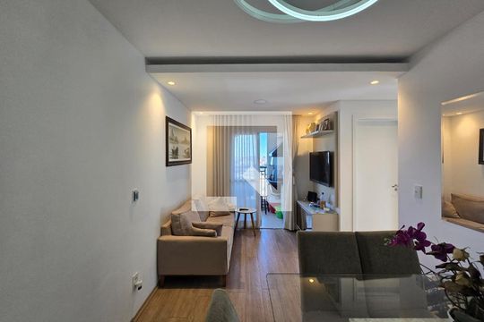 Sala  de apartamento à venda com 2 quartos, 51m² em Ponte Grande, Guarulhos