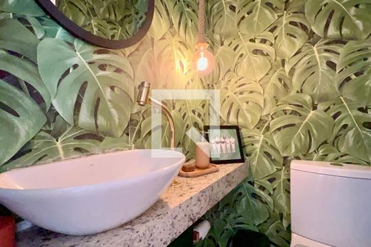 Lavabo de apartamento à venda com 1 quarto, 47m² em Vila Anglo Brasileira, São Paulo