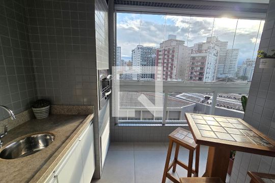 Apartamento para alugar com 1 quarto, 59m² em Boqueirão, Praia Grande