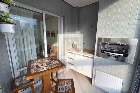 Apartamento para alugar com 1 quarto, 59m² em Boqueirão, Praia Grande