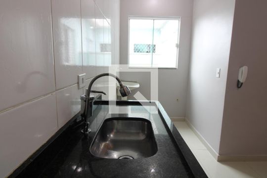 Sala / cozinha / área de serviço de casa de condomínio para alugar com 1 quarto, 36m² em Vila Buenos Aires, São Paulo