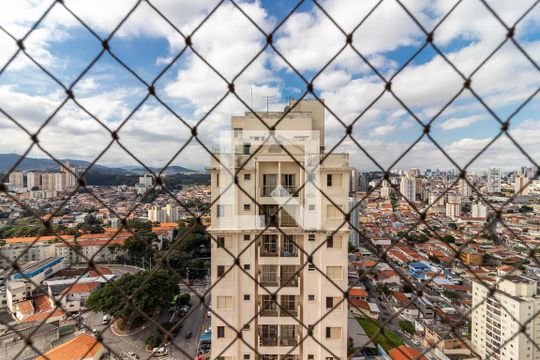 Varanda da Sala - Vista de apartamento à venda com 3 quartos, 103m² em Parque Mandaqui, São Paulo
