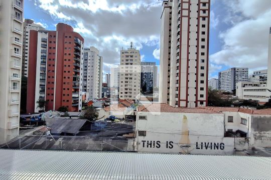 Vista da Sala de apartamento à venda com 3 quartos, 91m² em Vila Mariana, São Paulo