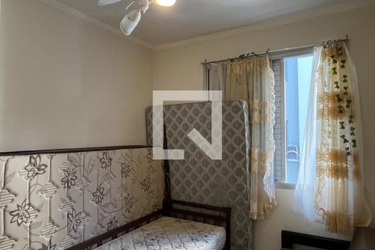 Quarto de apartamento para alugar com 2 quartos, 70m² em Aparecida, Santos