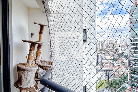 Varanda de apartamento para alugar com 4 quartos, 180m² em Jardim Analia Franco, São Paulo
