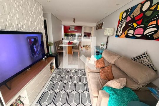 Sala de apartamento à venda com 3 quartos, 86m² em Centro, Diadema