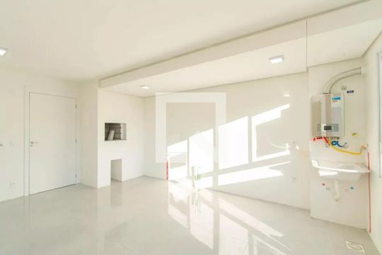 Sala / Cozinha de apartamento para alugar com 2 quartos, 55m² em Fátima, Canoas