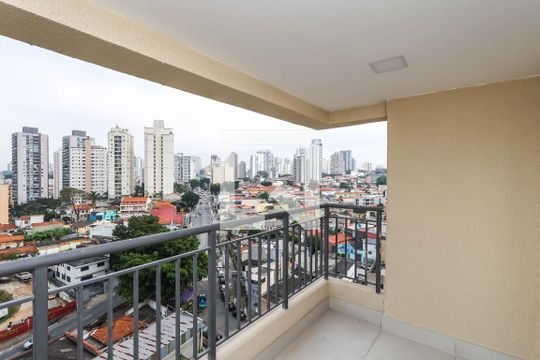 Varanda de kitnet/studio para alugar com 1 quarto, 34m² em Ipiranga, São Paulo