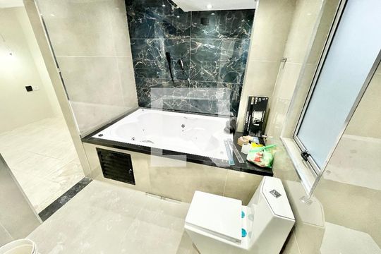 Banheiro da Suíte de apartamento à venda com 3 quartos, 107m² em Santana, São Paulo