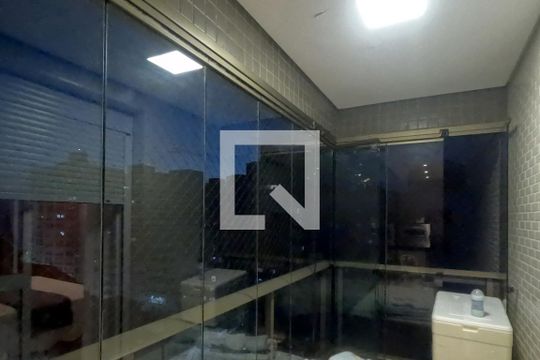 Varanda da Sala de apartamento para alugar com 3 quartos, 128m² em Embaré, Santos