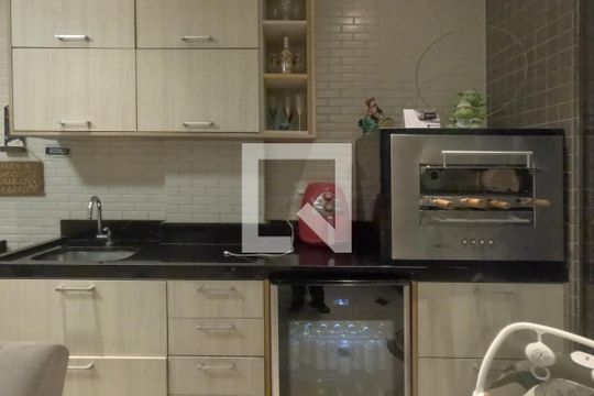 Varanda da Sala de apartamento para alugar com 3 quartos, 128m² em Embaré, Santos