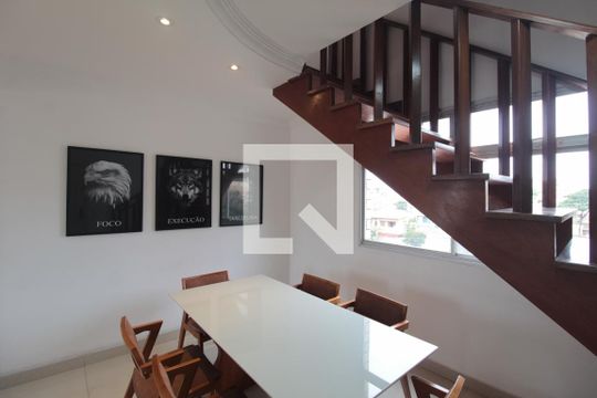 Sala de Jantar de apartamento à venda com 3 quartos, 146m² em Copacabana, Belo Horizonte