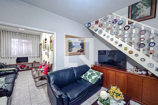 Sala de casa à venda com 3 quartos, 200m² em Parque São Jorge, São Paulo