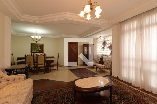 Sala de apartamento à venda com 4 quartos, 158m² em Vila Santa Teresa, Santo André