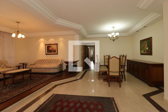 Sala de apartamento à venda com 4 quartos, 158m² em Vila Santa Teresa, Santo André