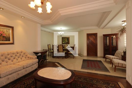 Sala de apartamento à venda com 4 quartos, 158m² em Vila Santa Teresa, Santo André