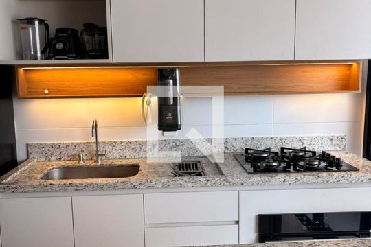 Cozinha de apartamento à venda com 3 quartos, 70m² em Rodoviário, Goiânia
