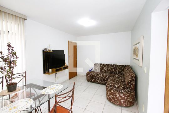 Sala de apartamento à venda com 2 quartos, 45m² em Havaí, Belo Horizonte