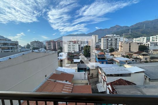 Vista da varanda da sala de apartamento à venda com 2 quartos, 67m² em Méier, Rio de Janeiro