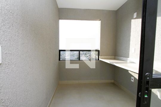 Varanda da Sala de apartamento à venda com 2 quartos, 59m² em Estoril, Belo Horizonte
