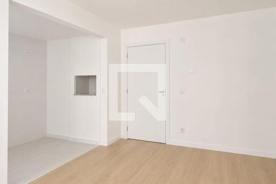Sala/cozinha de apartamento para alugar com 2 quartos, 55m² em Jardim Sabará, Porto Alegre