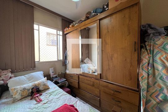 Quarto 1 de apartamento à venda com 2 quartos, 55m² em Rio Branco, Belo Horizonte