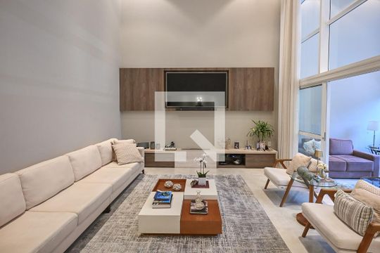 Sala de apartamento à venda com 4 quartos, 250m² em Vila Suzana, São Paulo