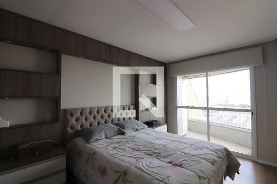 Suíte 1 de apartamento à venda com 3 quartos, 150m² em Vila Mussoline, São Bernardo do Campo