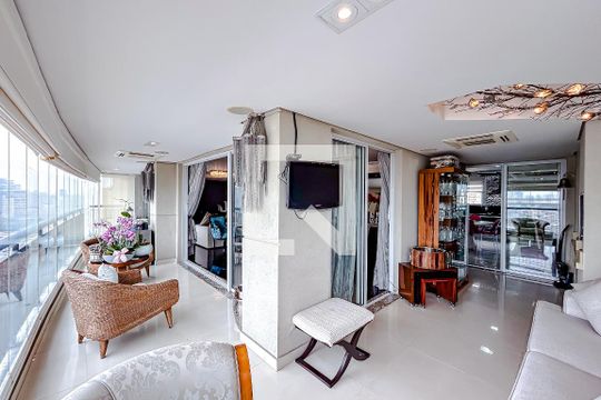 Varanda de apartamento à venda com 4 quartos, 238m² em Cidade Mãe do Céu, São Paulo