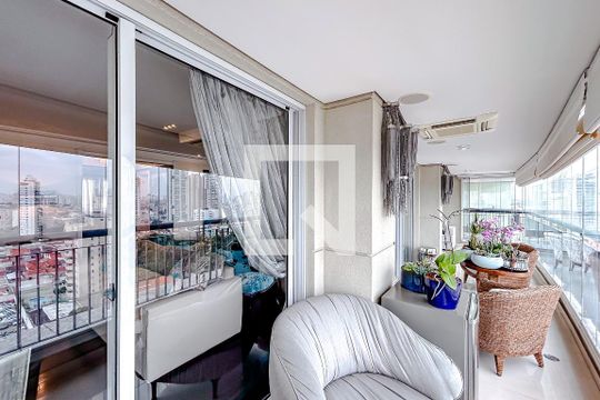Varanda de apartamento à venda com 4 quartos, 238m² em Cidade Mãe do Céu, São Paulo