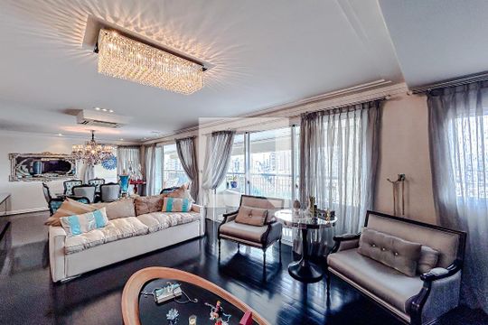 Sala de apartamento à venda com 4 quartos, 238m² em Cidade Mãe do Céu, São Paulo
